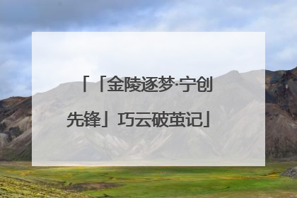 「金陵逐梦·宁创先锋」巧云破茧记