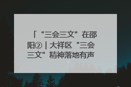“三会三文”在邵阳②｜大祥区“三会三文”精神落地有声 以实干实绩助力区域高质量发展