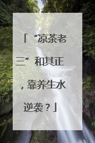 “凉茶老三”和其正，靠养生水逆袭？