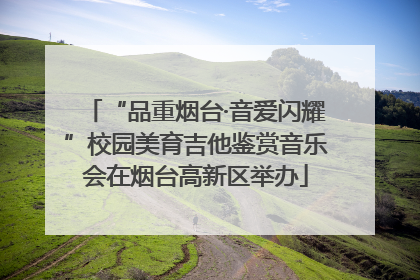 “品重烟台·音爱闪耀”校园美育吉他鉴赏音乐会在烟台高新区举办