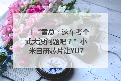 “雷总：这车考个武大没问题吧？”小米自研芯片让YU7会学习｜汽车科技