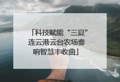 科技赋能“三夏” 连云港云台农场奏响智慧丰收曲