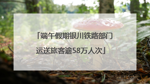 端午假期银川铁路部门运送旅客逾58万人次