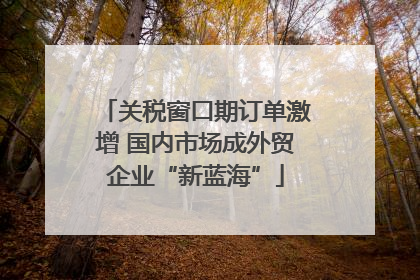 关税窗口期订单激增 国内市场成外贸企业“新蓝海”
