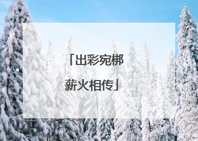 出彩宛梆 薪火相传