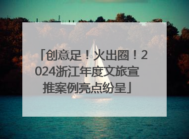 创意足！火出圈！2024浙江年度文旅宣推案例亮点纷呈