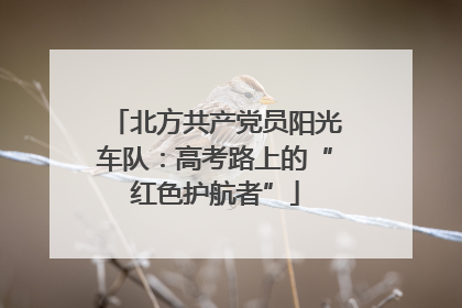北方共产党员阳光车队：高考路上的“红色护航者”