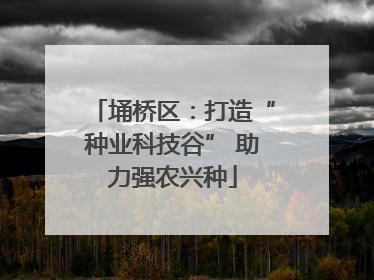 埇桥区：打造“种业科技谷” 助力强农兴种