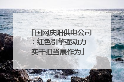 国网庆阳供电公司：红色引擎强动力 实干担当展作为