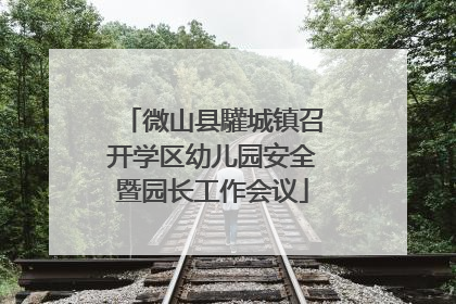 微山县驩城镇召开学区幼儿园安全暨园长工作会议