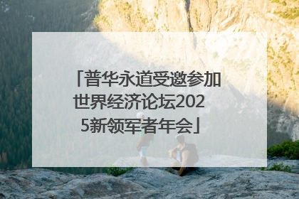 普华永道受邀参加世界经济论坛2025新领军者年会