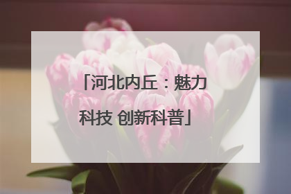 河北内丘：魅力科技 创新科普