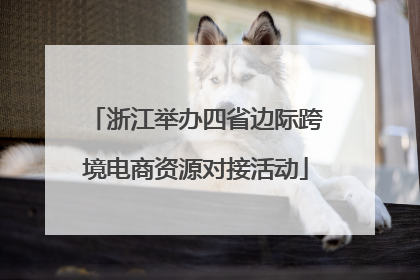 浙江举办四省边际跨境电商资源对接活动