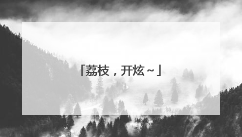 荔枝，开炫～