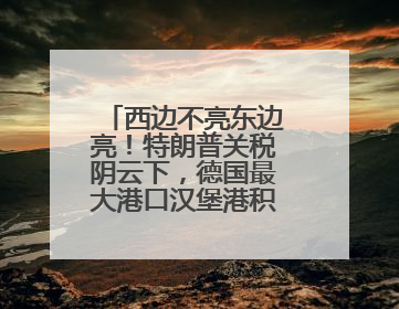 西边不亮东边亮！特朗普关税阴云下，德国最大港口汉堡港积极“向东看”