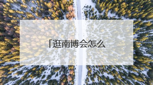 逛南博会怎么去？交通出行攻略来啦！