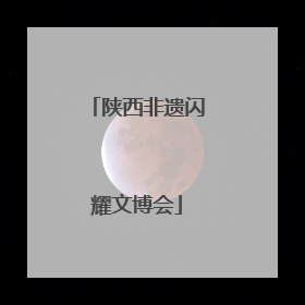 陕西非遗闪耀文博会