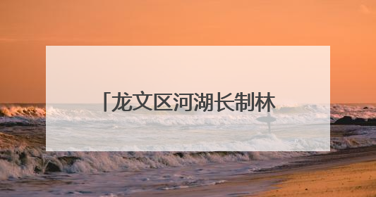 龙文区河湖长制林长制工作会议召开