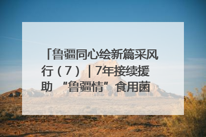 鲁疆同心绘新篇采风行（7）｜7年接续援助 “鲁疆情”食用菌从1.0走向4.0