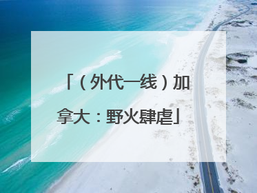 （外代一线）加拿大：野火肆虐