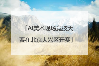 AI美术现场竞技大赛在北京大兴区开赛